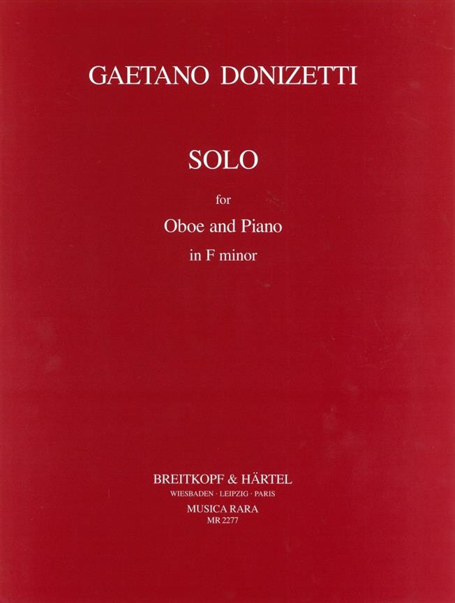 Donizetti G Solo for Oboe...