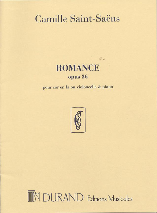 Saint-Saëns Romance Op 36...