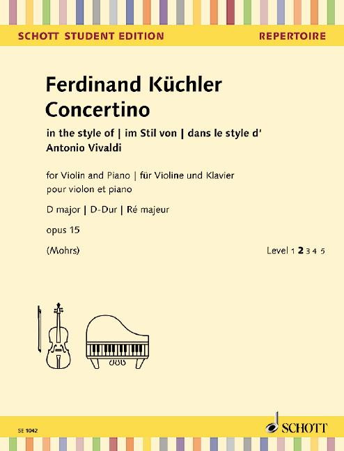 Küchler F Concertino D-Dur...