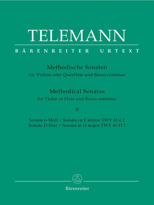 Telemann Methodical Sonatas...