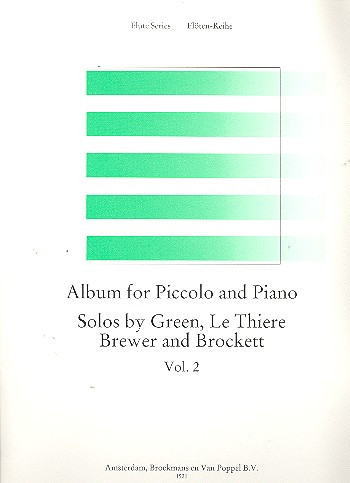 Album for Piccolo and Piano...
