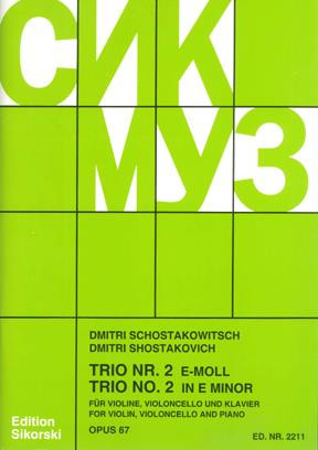 Shostakovich D Trio 2 Op....