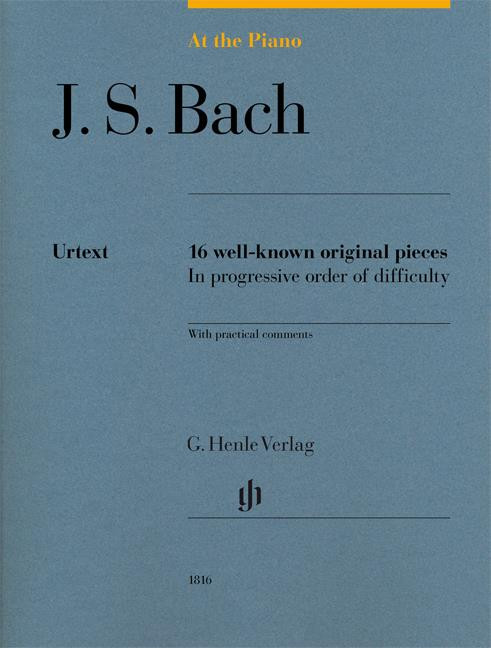 At the Piano - Bach