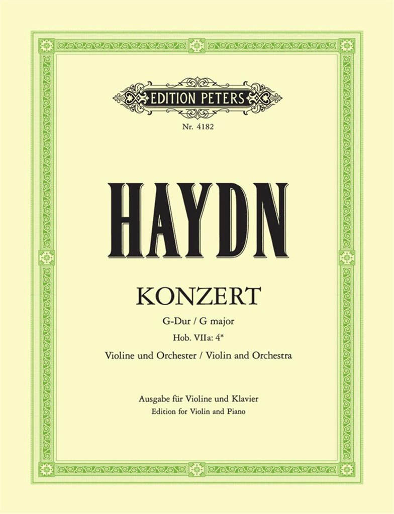 Haydn J Concerto in G for...