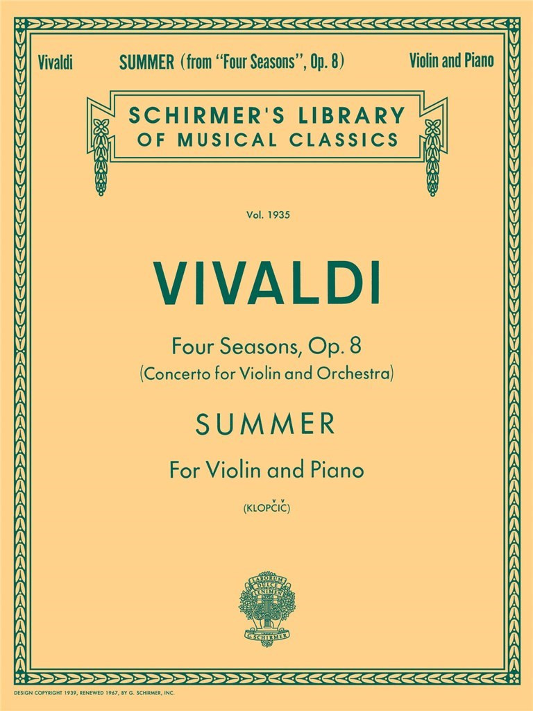 Vivaldi Summer from Four...