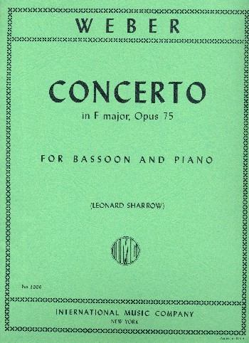 Weber CM Concerto in F Op...