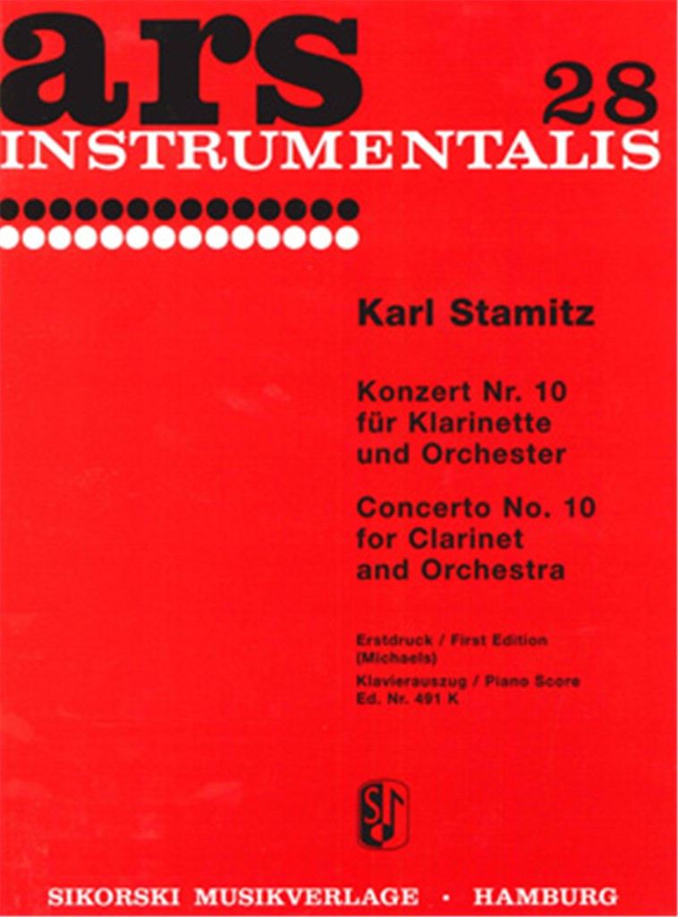 Stamitz K Concerto No. 10...
