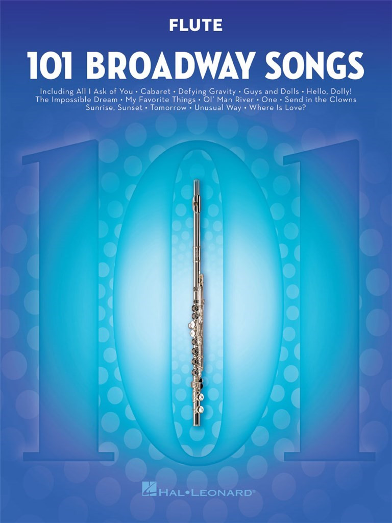 101 Broaway Songs for Flute