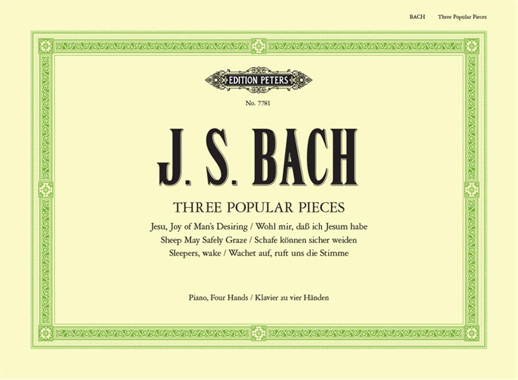 Bach JS Three Popular...