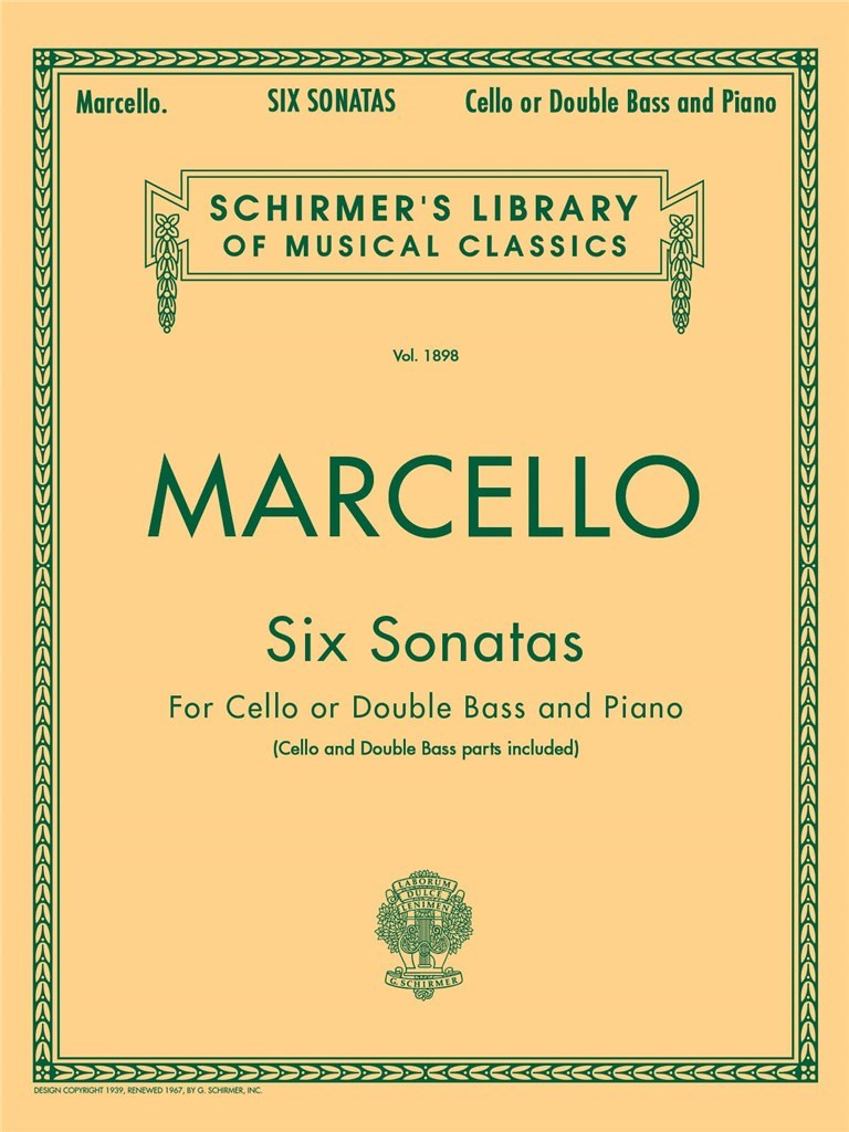 Marcello Six Sonatas for...