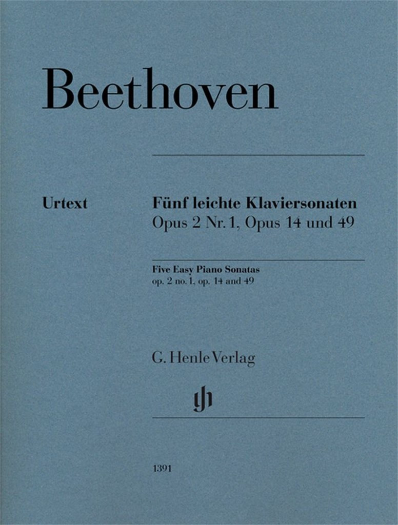 Beethoven Five Easy Piano...