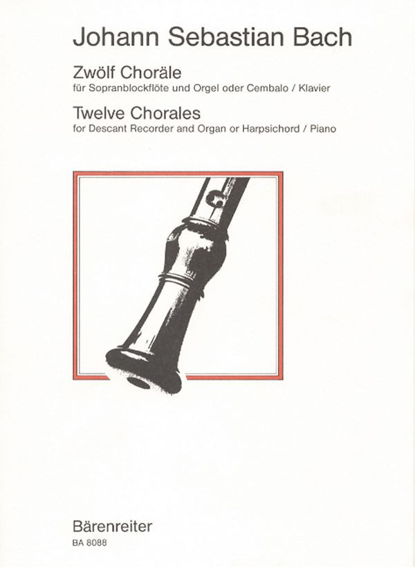 Bach Twelve Chorales for...
