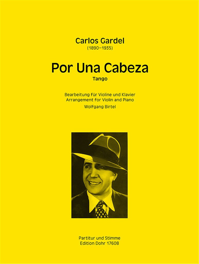 Gardel C Por Una Cabeza for...