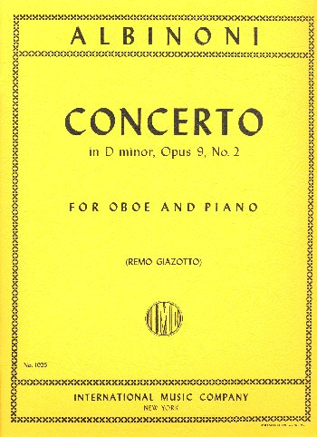 Albinoni T Concerto in D...