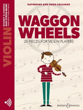 Waggon Wheels Violin with...