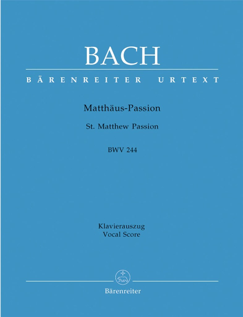 Bach JS St Matthews Passion...