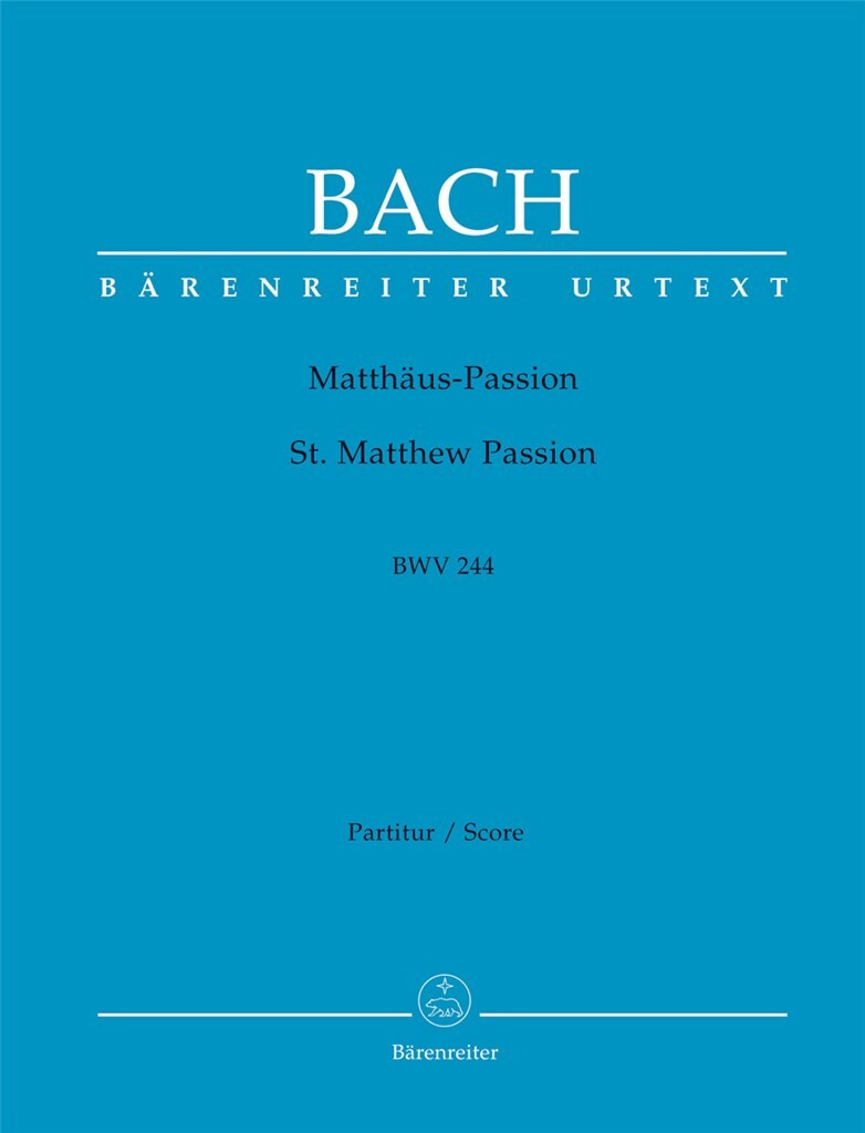Bach JS St Matthews Passion...