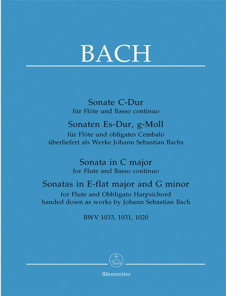 Bach JS Sonatas 1033, 1031,...