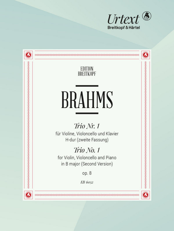 Brahms J Trio no 1 for...