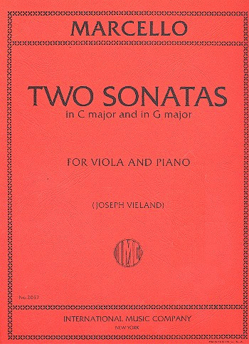 Marcello Two Sonatas for...