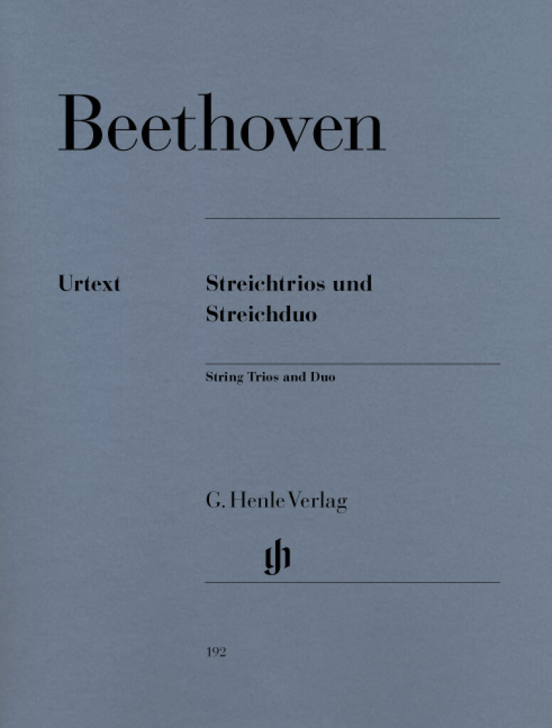 Beethoven String Trios and Duo