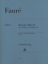 Fauré  Berceuse for Violin...