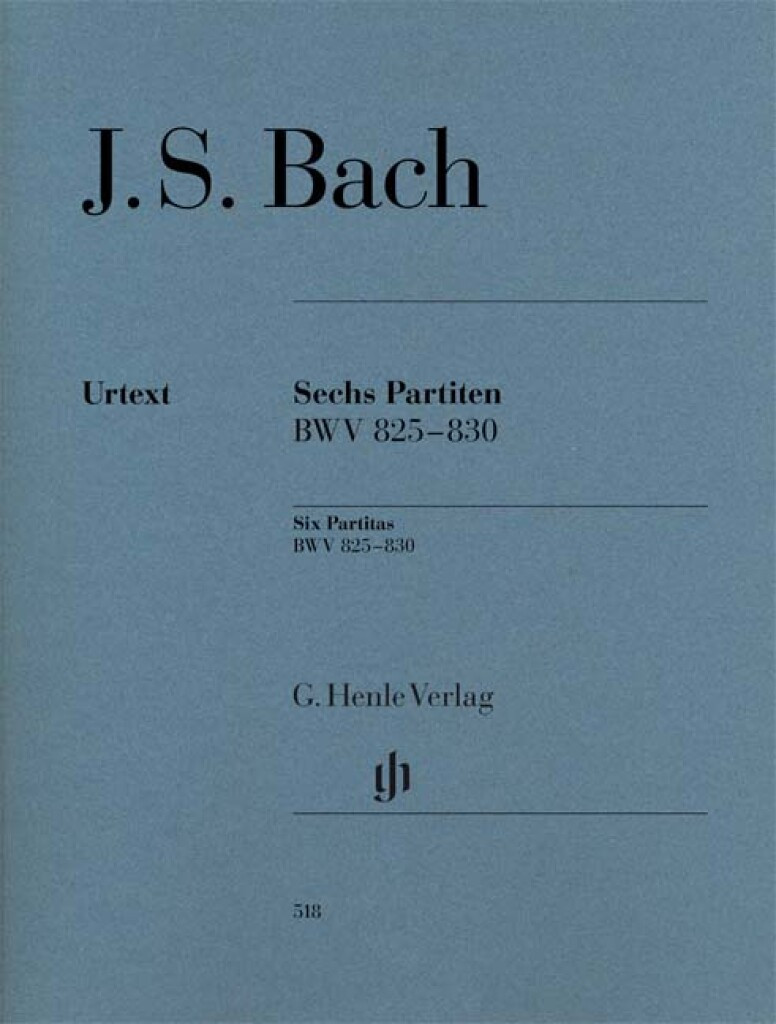 Bach JS Six Partitas for...