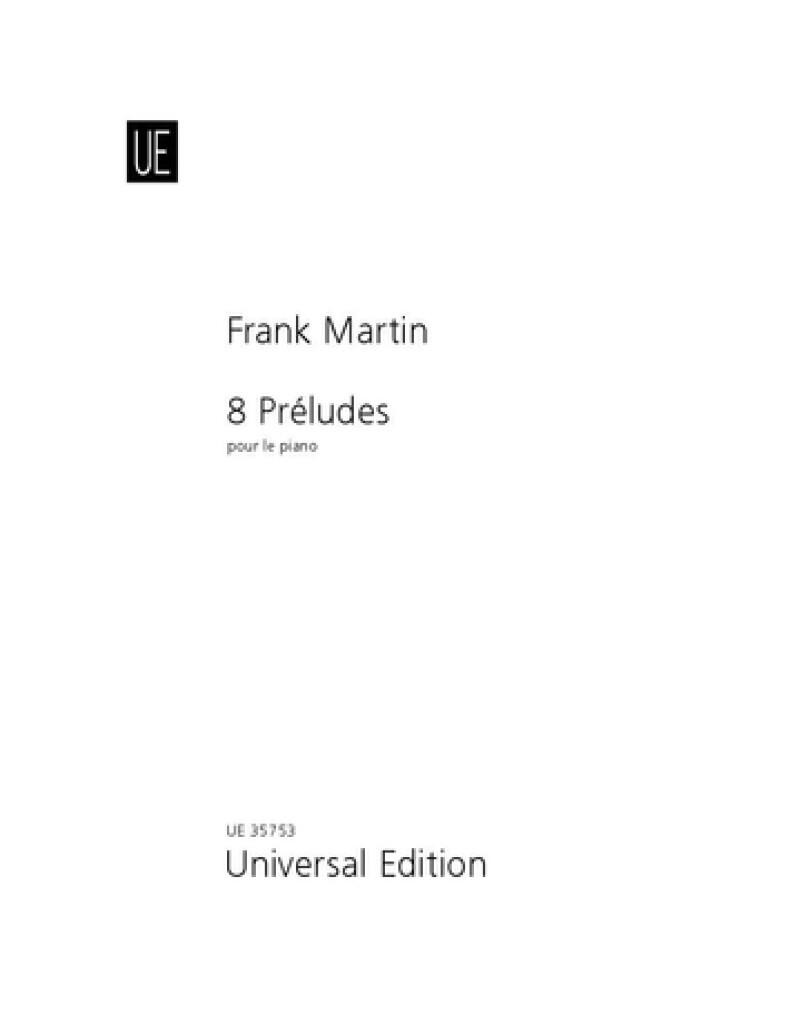 Martin F 8 Preludes for Piano