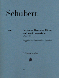 Schubert 16 Deutsche Tänze...
