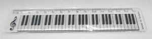 Ruler Clear 15cm Keyboard...