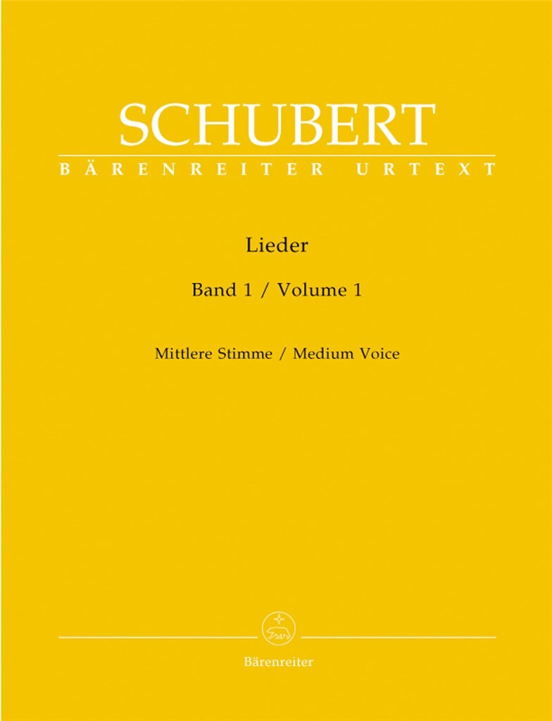 Schubert Lieder Volume 1...