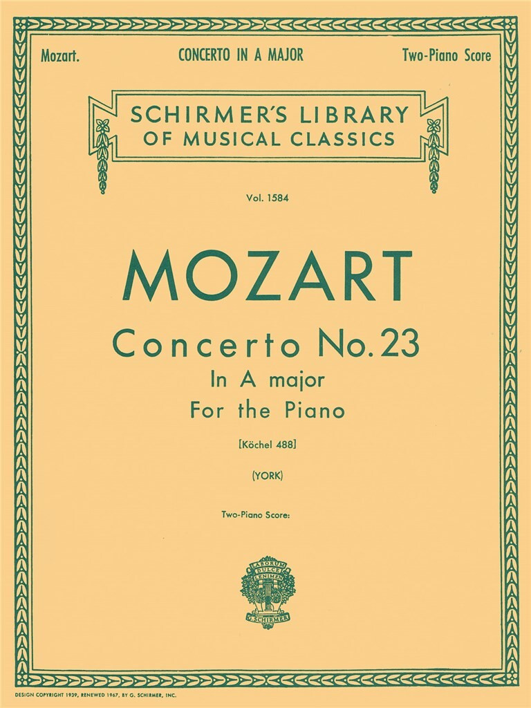 Mozart Piano Concerto No 23...