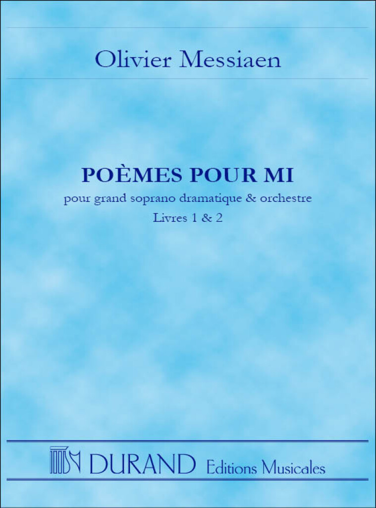 Messiaen O Poèmes Pour Mi...