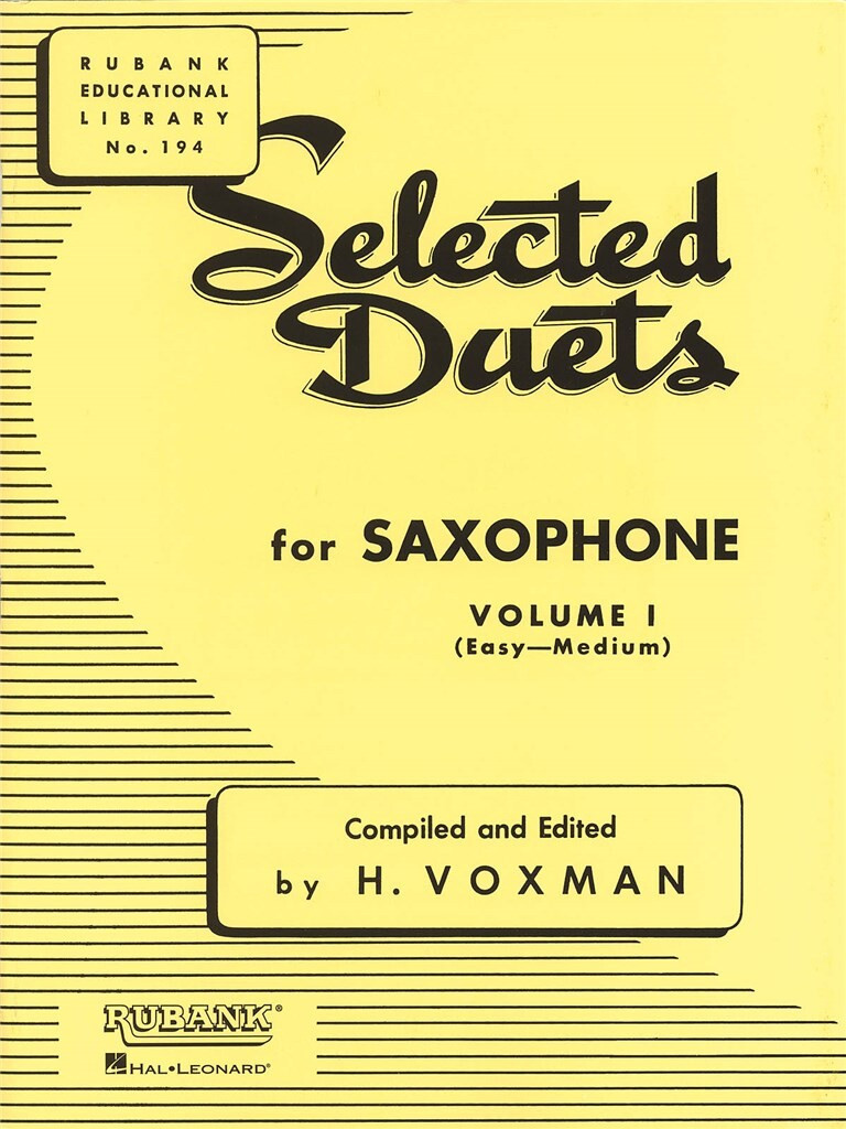 Selected Duets for Saxohpne...