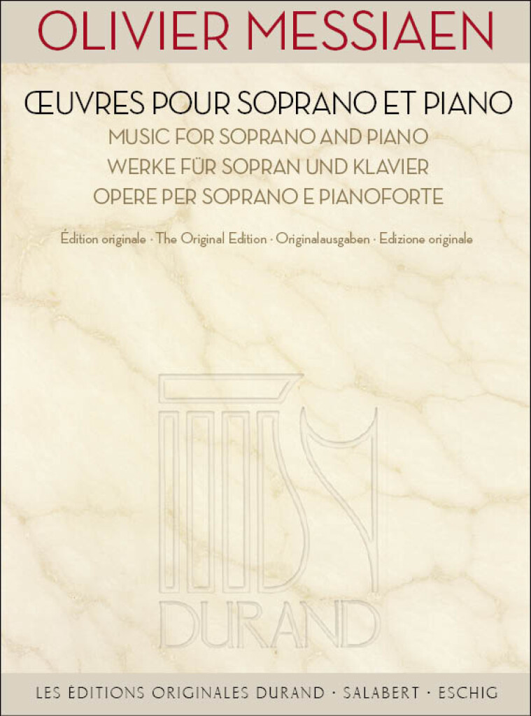 Messiaen Ouvres pour piano...