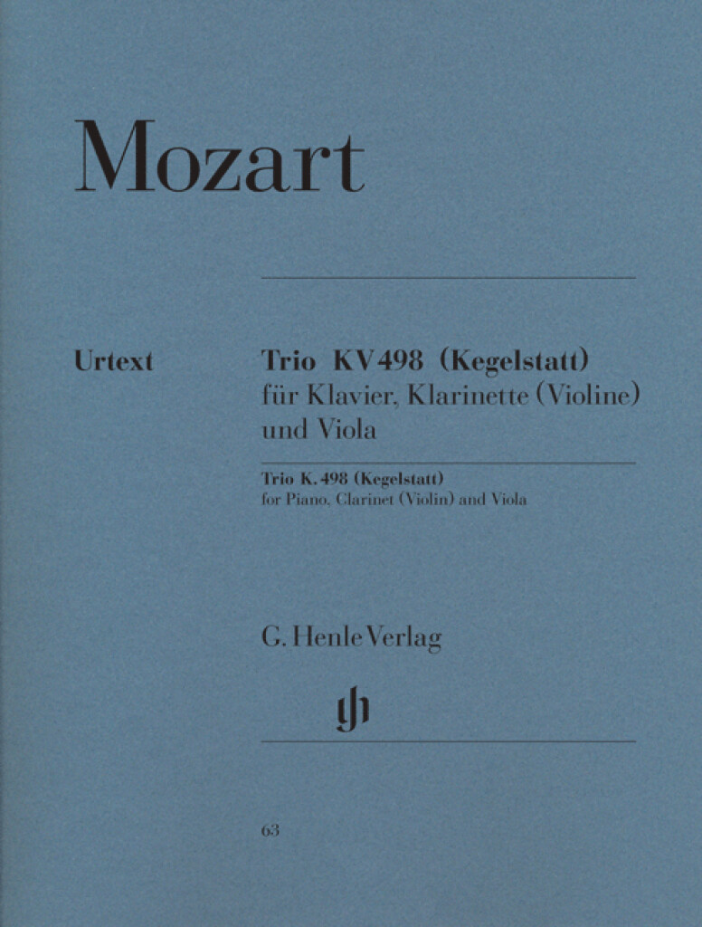Mozart Trio for Piano,...