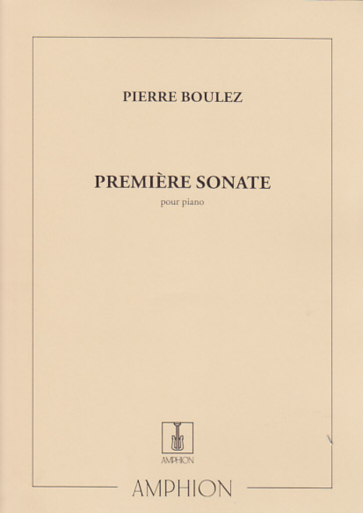 Boulez P Premiere Sonate...