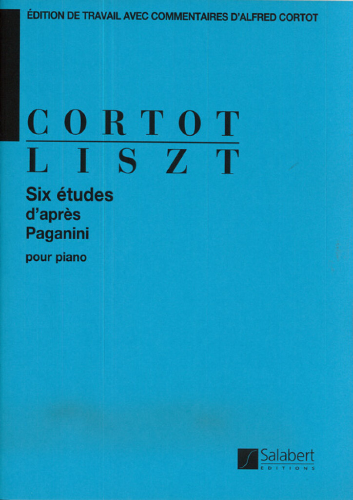 Liszt F Six Etudes d'apres...