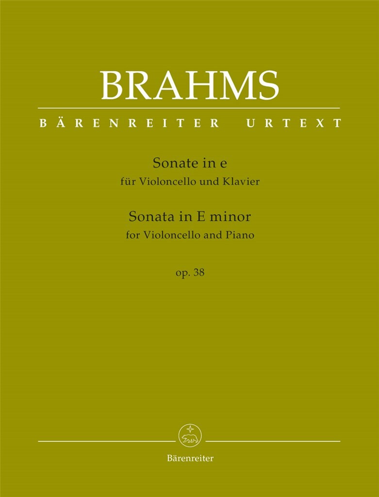 Brahms Sonata in E minor...