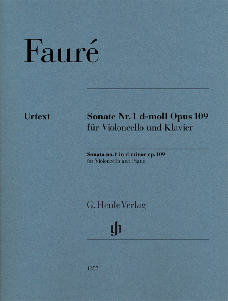 Fauré Sonata in d minor Op...