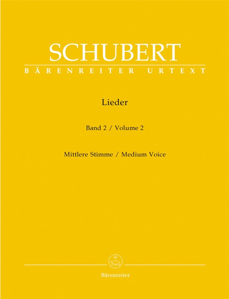 Schubert Lieder Volume 2...