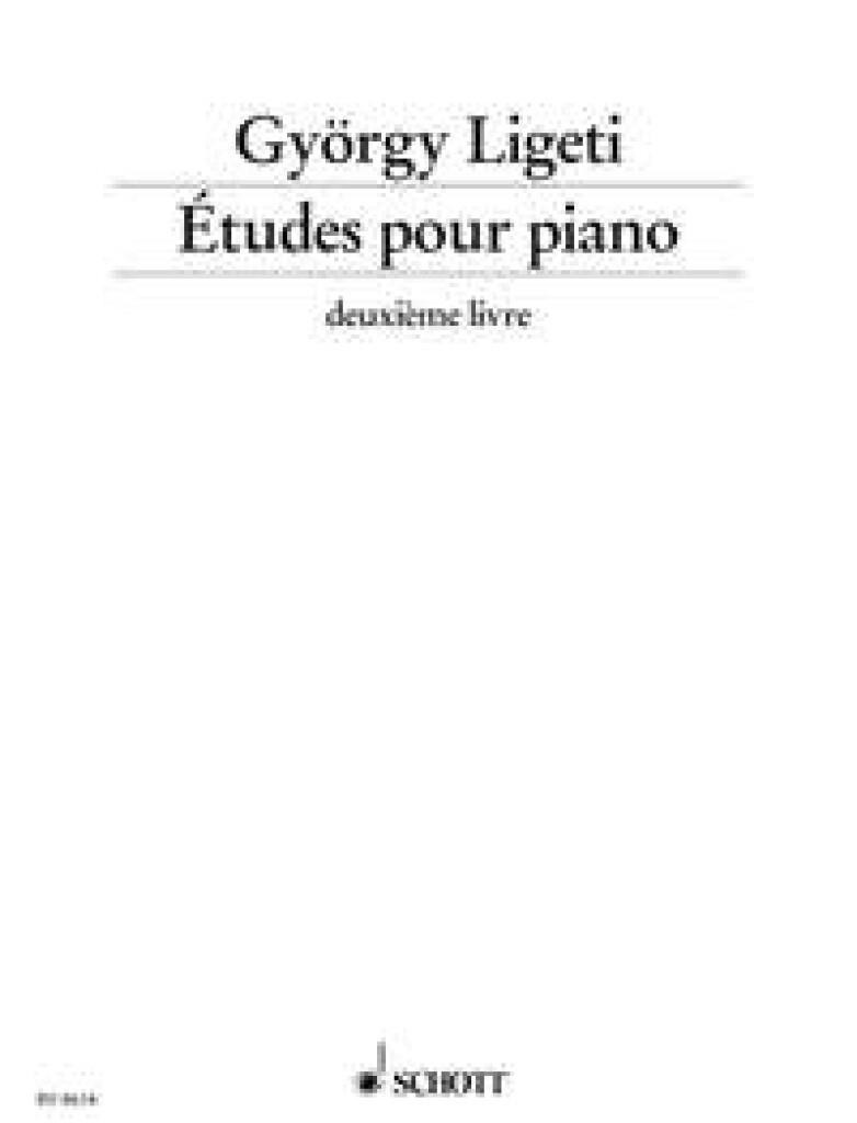 Ligeti Études pour piano...