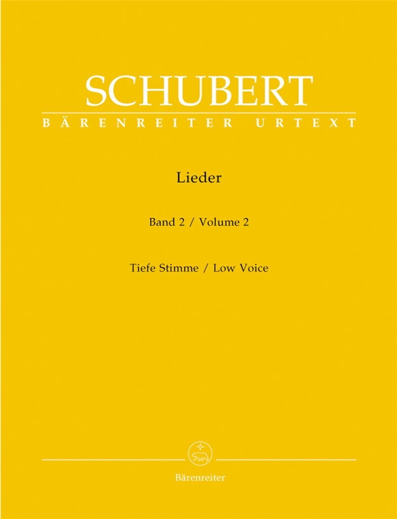Schubert Lieder Volume 2...