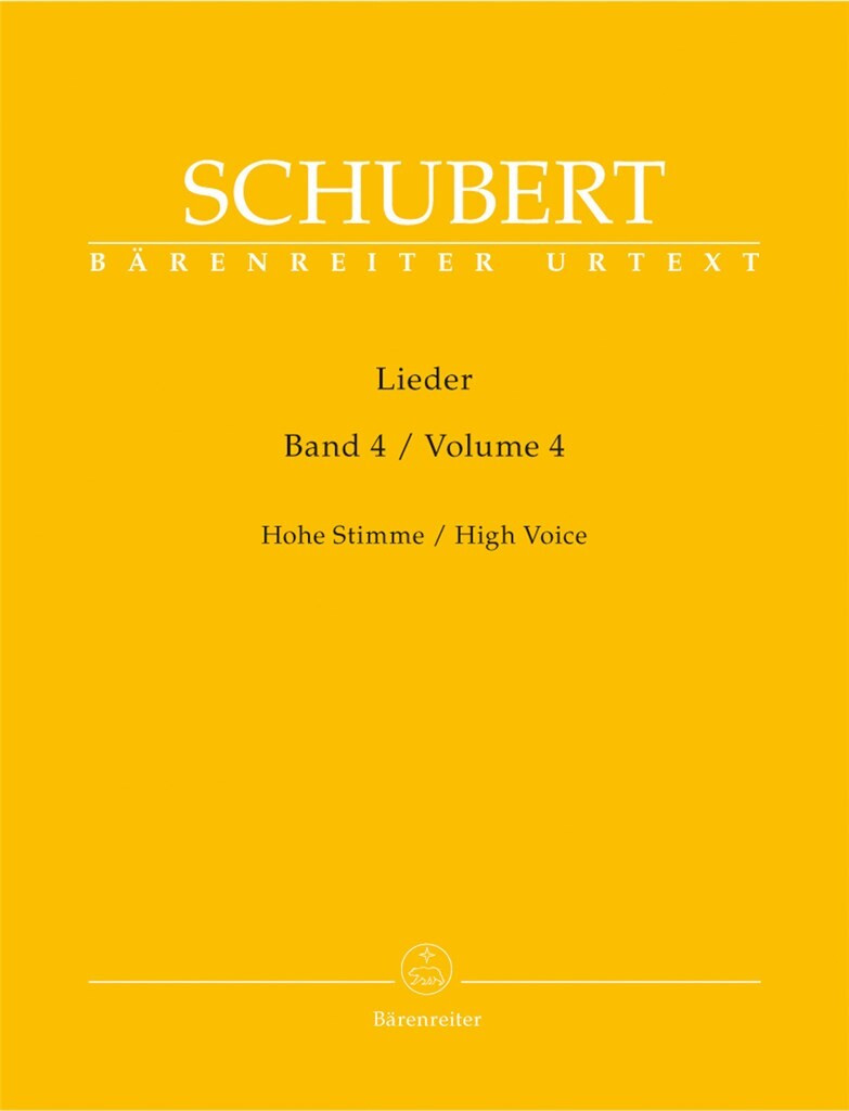 Schubert Lieder Volume 4...