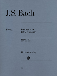 Bach JS Partitas 4-6 BVW...