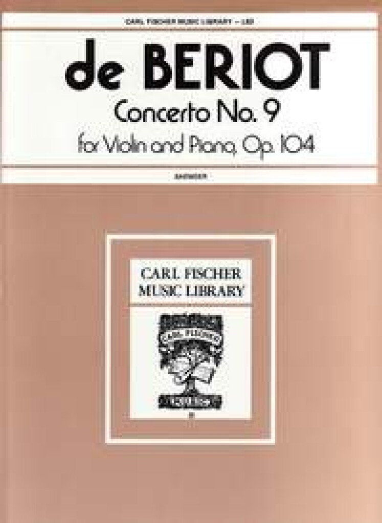 Beriot Concerto no 9 op 104...