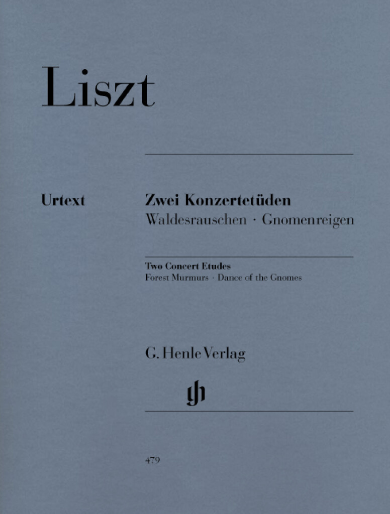 Liszt F Two Concert Etudes