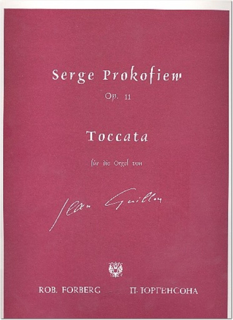 Prokofiew Toccata for Organ...
