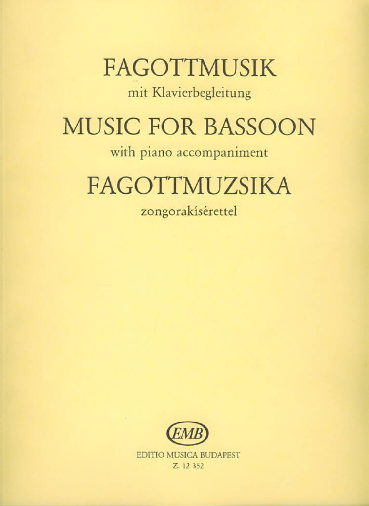 Music for Bassoon with...