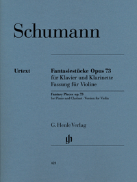 Schumann Fantasy Pieces for...